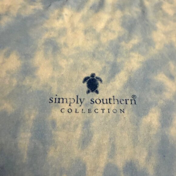 Simply Southern Tie-Dye TShirt Size L Save The Turtles Collection Beachy Summer - Picture 3 of 10